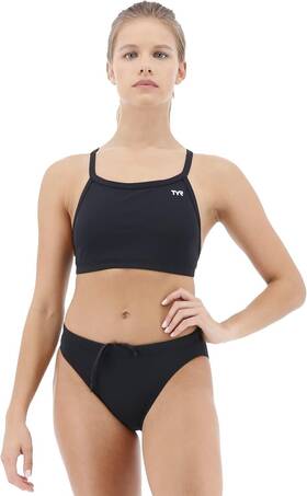 Bdrf7a Tyr Women S Durafast One Diamondfit Workout Bikini Large Black