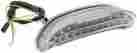 Tzh-334-int Bikemaster Integrated Taillight Clear Lens 26-1874