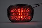 Tzhd-060-sql Topzone Sequential Tail Light Led Clear Turn Signal Harley Davidson