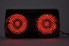Tzy-038-int-s Topzone Brake Tail Light Led Smoke With Integrated Turn Signal
