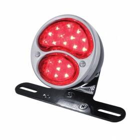 20334 United Pacific Tail Light Led Inch Duo Lamp With Black Aluminum Housing