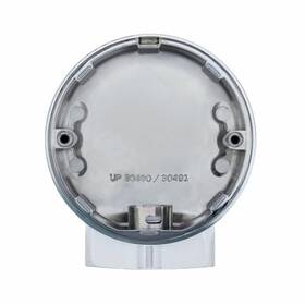 30491 United Pacific Turn Signal Light Housing Rear Chrome With 1156 Plug For