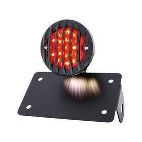 86851 United Pacific Tail Light Motorcycle Led Inch Bobber Style Horizontal