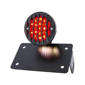 86853 United Pacific Tail Light Motorcycle Led Inch Bobber Style Horizontal