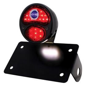 86820 United Pacific Inch.duo Lamp Led Horizontal 1928 Ford Style Tail Light With Blue Dot