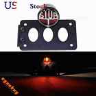 Us-tl-8103-bk Egoobuyshop Motorcycle Black Tail Light Lamp Side Mount 699921943925