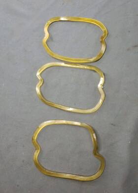 68025-73 V-twin 15-0206 Tail Lamp Lens Gasket Harley Davidson Oem# Qty 3