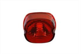 33-0930 V-twin Manufacturing Laydown Style Red Tail Lamp Lens Fits Harley Davidson Flt 1999-2003