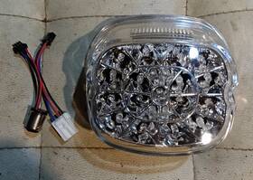 33-1523 V-twin Manufacturing Led Taillight Fits Harley Davidson 1999-2003