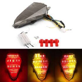 Tl-327 Vipih Led Taillight Integrated Turn Signals For Yamaha Yzf R6 2008-2014 Smoke T9 V1