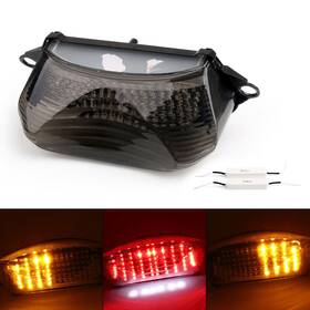 Tl-380-smoke Vipjq Integrated Led Taillight Turn Signals For Honda Vtr 1000 1997-2005 Smoke