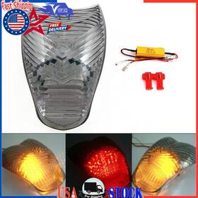 Tl-397-smoke Vipjq Smoke Led Taillight Turn Signals For Bmw K1200r K1200s All Year K1300s K1300r