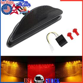 Tl-435-smoke Vipjq Smoke Led Taillight Integrated Turn Signals For Yamaha Warrior 2002-2008