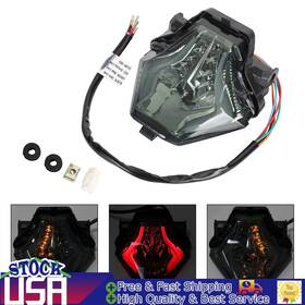 Tl-508-red Vipjq Tail Light Turn Signals Integrated For Yamaha Yzf R25/r3 Mt 03/07/25 Fz 07 Red