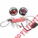 4604 Vtx1300t Kuryakyn Triple Whammy Run Turn Brake Light Kit Red For Honda 08-09