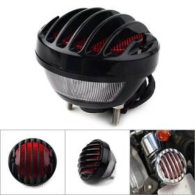Waterttth 550741923378 Motorcycle Tail Light Rear Lamp Fit Harley Cruiser Cafe Racer Bobber Chopper