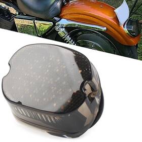 Waterttth 636432386728 Motorcycle Led Brake Tail Light Integrated Turn Signal For Harley Sportster Dyna