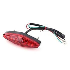 Watris Veiyi Veiyiw4prvt8gn1-02 12v Motorcycle Rear Brake Tail Light Universal 15 Led For Atv Dirt Bike