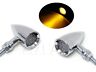 Wd-015cc Y Aap Custom Motorcycle Bullet Led Indicator Turn Signal Lights Clear