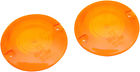 Xf-2-2020-0637 Drag Specialties Turn Signal Lens Flat Style Pair Amber Replaces