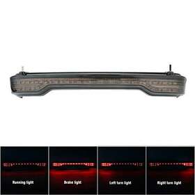 Xfmt 611355539734 Led King Tour Pack Smoke Lens Brake Turn Tail Light Wrap Around Lamp Kit