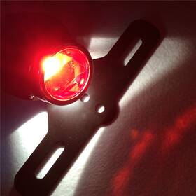 20190711007 Xinghong Motorcycle 1 Inch Round Tail Brake Light For Honda Shadow Yamaha Vstar