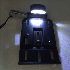 20190711011 Xinghong Folding Led Light Side Mount License Plate For Harley Sportster Xl Dyna 04-up