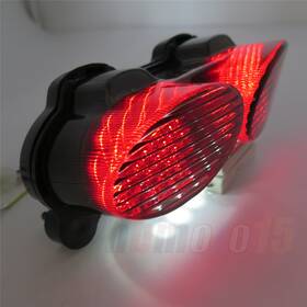 Xt Market Us-mt188-sk1 For 2000-2002 Kawasaki Zx6r J1 J2 Smoke Tail Brake Light With Turn Signals