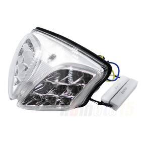 Us-mt200-cl1 Xt Market For Suzuki 08-13 Gsxr 600 750 / 1000 Led Tail Brake Light Clear With Turn Signals