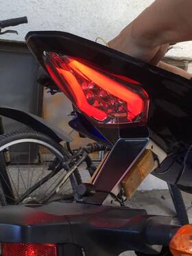54698 Xtasy Motorsports Yamaha R6 Blk/smoke Led Tail Light 2008 2009 2010 2011 2012 2013 2014 2015 2016