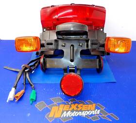 3b3-h4700-12-00 Yamaha 2007 C3 Xf50w Rear Tail Light Turn Signals License Plate