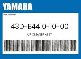 43d-e4410-10-00 Yamaha Genuine Air Cleaner Assy. -