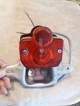 Yha-15 Yamaha 1969-70 At-1 Ct-1 Rear Taillight Assembly