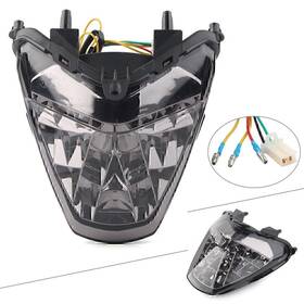 Yfoutlet 523456126914 Brake Turn Signal Led Integratedtail Light Fit Honda Cbr300r Cbr 250r Smoke 12v