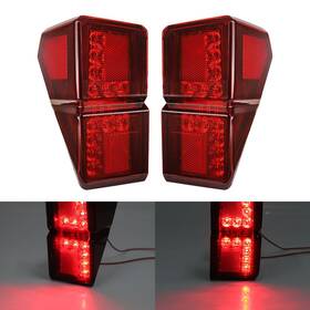 Yfoutlet 665321454859 Red Utv Brake Tail Light Rear Left Right For Polaris Ranger 1000 Xp Crew 2019-21