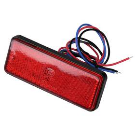 Gearwiefnbmydu-01 Yosoo Health Gear Motorcycle Tail Light Universal Rec Reflectors Default Red
