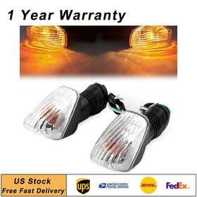 Zdl-kabusikikaisya1989usa 612073543959 Rear Lamp Turn Signal Light Clear Fit Kawasaki Ninja Zx-6r Zx-6rr 600 636 Usa