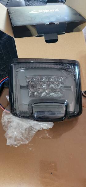 Tlgt001sm Zelioni Vespa Gts Smoked Led Taillight