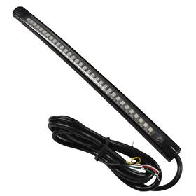 Zimisi-zms-227 Zimisi Universal Led Strip Tail Brake Stop Light 7.87 0.19 Inch Red&amber