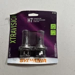 Sylvania Twin Pack Xtravison Halogen Headlight Bulb H7 XV/2. Fixed Price $15.00.
