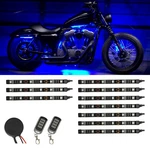 Ledglow 10PC Blue Motorcycle Neon Underglow Accent Flexible Lights Kit. Fixed Price $95.99.