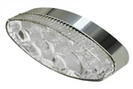 Bike-it Clear Led Motorcycle Rear Tail Light Universal Chrome Tribe. Fixed Price $33.26.