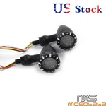 Cafe Racer Style Motorcycle Led Bullet Brake Running Turn Signal Light W/grid. Fixed Price $24.72.