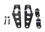 Black Fork Ear Headlight Mount Brackets Motorcycle Chopper Cafe Racer 35MM-43MM. Fixed Price $8.99.