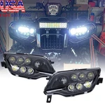 Black Led Headlights Honda Rancher 420 Foreman 500/RUBICON 14-19 Hi-low Beam. Fixed Price $203.00.