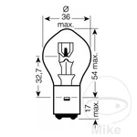Jmp Lamp, Light Bulb 12V 35/35W BA20D. Fixed Price $24.85.