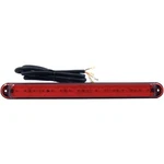 Chris Products Led Light Bar Red Lens Black Base 0988RB-MC. Fixed Price $40.38.