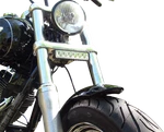 Custom Dynamics White Led Driving Light Bar 2000-2017 Harley Softail Models. Fixed Price $34.95.