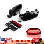 Tri-bar Fender Led Light + Bracket Fits Softail Fxstb Fxstc Black Usa. Fixed Price $66.78.