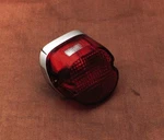 Drag Specialties Laydown Taillight Lens With Top Tag Window - Red Motorcycle. Fixed Price $28.03.